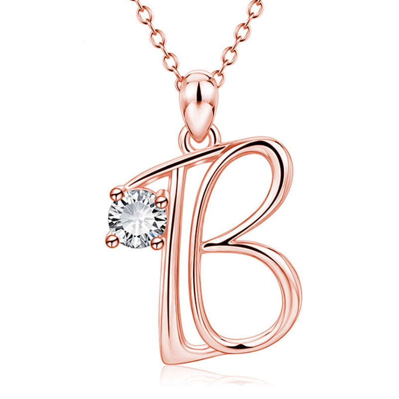 Initial Necklace — 18K Gold Plated